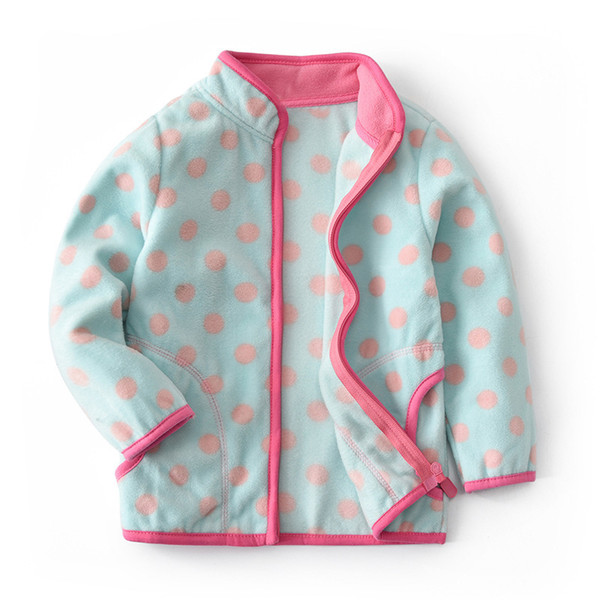 good quality girls jackets spring autumn children girls cartoon flannel coats kids girls casual sports clothing fashion outerwear