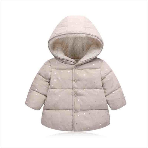 good quality Girl Winter Jacket 2019 New Hooded Kids Girls Winter Coat Long Sleeve WindProof Children Down Cotton Coat Warm Outwear