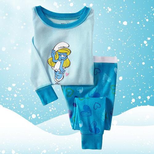 2017 fashion 100% cotton children's pajamas kids clothes sets kids sleepwear clothing children's pajamas spring autumn