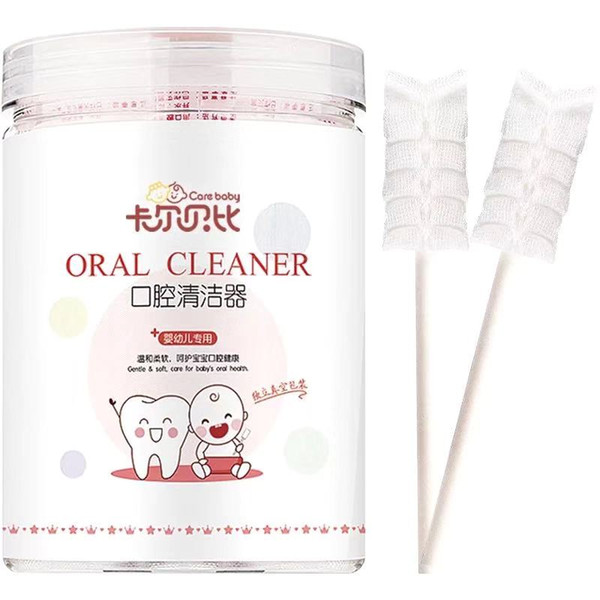 Baby mouth cleaner baby tongue moss toothbrush gauze 0-2-3 year old newborn tongue washing artifact
