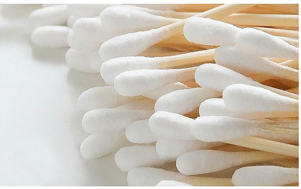Disposable baby cotton swabs cotton sticks 100 makeup double head manufacturers iodophor cotton swabs