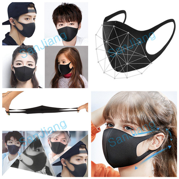 5PCS/Pack Masks 3D Three-dimensional Women Men Mouth Cover Masks Dustproof Breathable Face Mask Bacteria Proof Washable Mouth-muffle D3902
