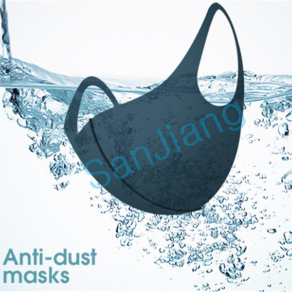 5Pcs/Pack Mens 3D Breather Cover Masks Dustproof Breathable Face Mask Unisex Bacteria Proof Haze Mask Washable Mouth-muffle D3902