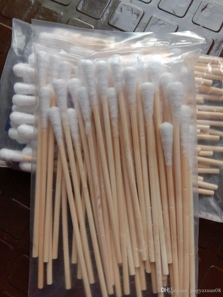 46 cotton swabs for household wood stick beauty and make-up cotton