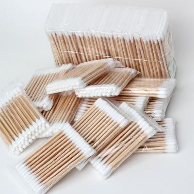 Double-headed tampon: 30 baby cleaners, eyes, lips, makeup, cotton sticks, ears, cotton sticks
