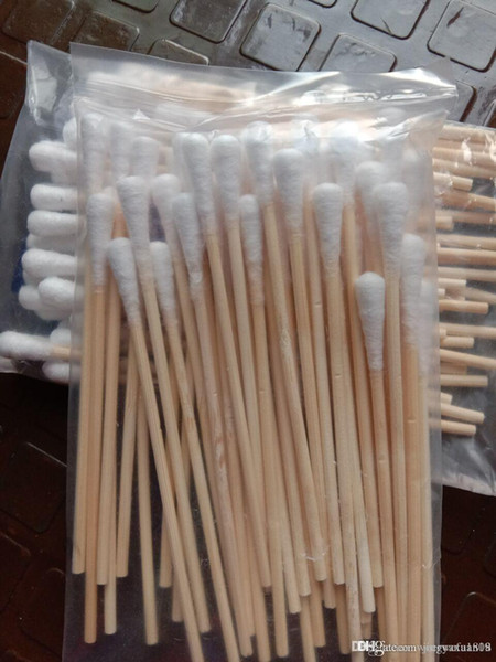 46 cotton swabs for household wood stick beauty and make-up cotton