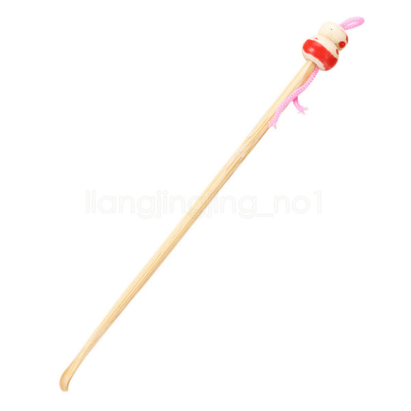 Natural Bamboo Earpick Spoon Tool Clean Ear Wax Curette Remover Ear Pick Ear Spoon cartoon Scoop FFA3086