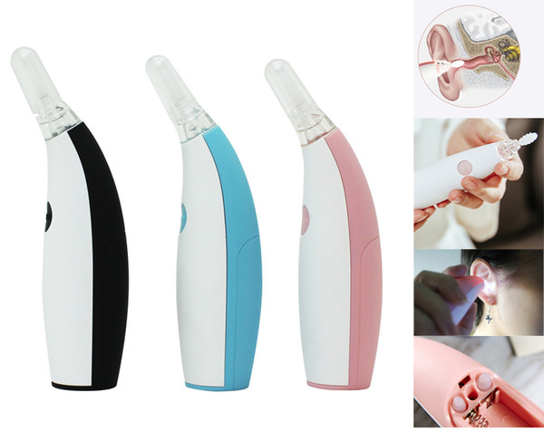 Kids Safe Earpick Ear Spoon Cleaning with Lighting Earpick Kids adult Safe Health Ear Care Cleaner Luminous Earpick Digging Ears Spoon Tool
