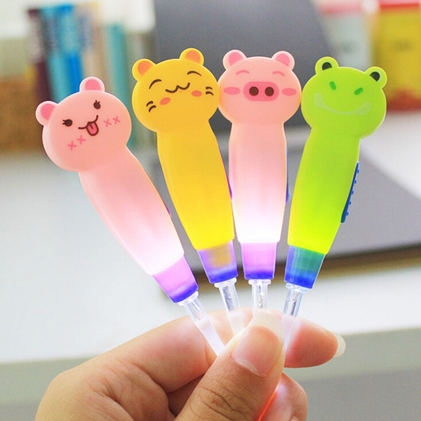Earwax With Light Spoon LED Cartoon Baby Care Ears Spoon Digging Luminous Dig Ear Syringe Ear-picker Product Child Cleaning Tool