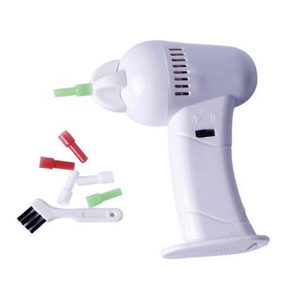 Safety Electric Vac Vacuum Ear Cleaner Cleaning Wax Remover Earpick LED Light Ear Cleaning Baby Ear Syringe
