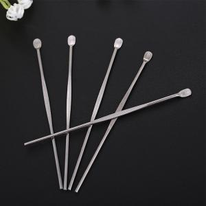 Stainless Steel Earpick Spoon tool Curette Remover Cleaner Care Tool Ear Scoop metal Earpick durable gift party favor FFA1440