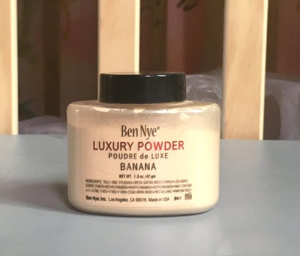 2015 Ben Nye Luxury Powder 42g New Natural Face Loose Powder Waterproof Nutritious Banana Brighten Long-lasting