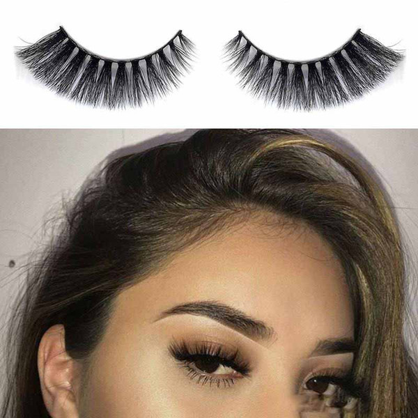 5 Pairs/ set 3D Mink Eyelashes Natural 3D Mink Lashes Soft Lashes Long Eyelash Extension Eyelash for Makeup