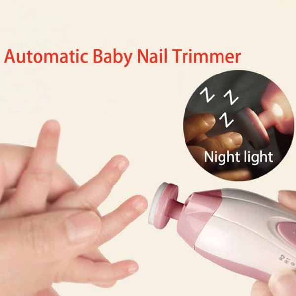 Electric Baby Nail Trimmer Manicure Pedicure Clipper Cutter Scissors Kids Infant Babies Nail Care 2018 New Arrival