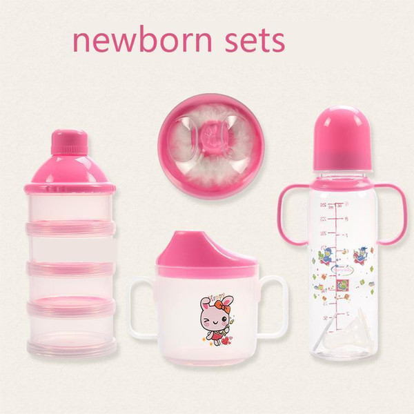 New Pattern Baby Articles Feeding Bottle Suit Newborn Gift Box Baby Articles