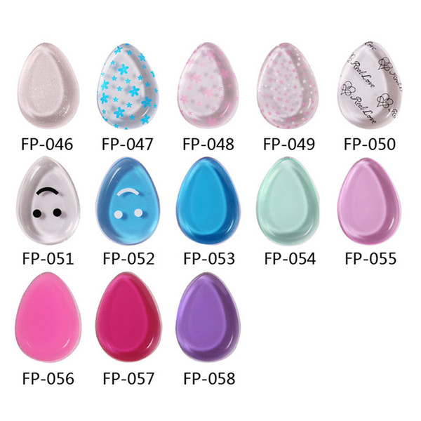 58 Styles Silicone Makeup Power Puff Sponge Face Foundation Tool Blender Set Silisponge BB Cream Cosmetic Smooth Safety Power Puff