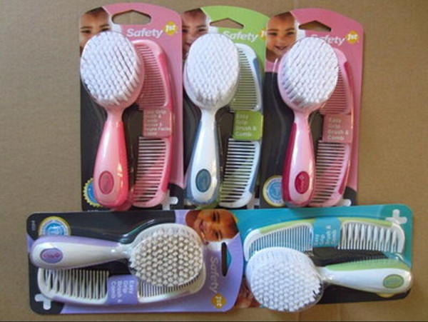 Baby neonatal brush care comb massage clean up scalp to promote blood circulation comb brush combination set A17071229