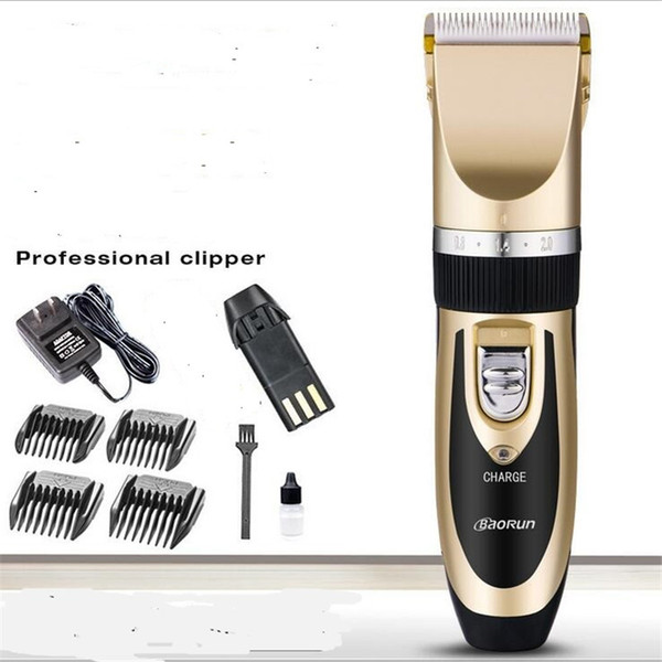 Baorun Infant Trimmer Baby Child Low Noise Hair Clipper Sharp Ceramic Cutter Electric Haircut Machine Baby Hairdressing Styling Barber