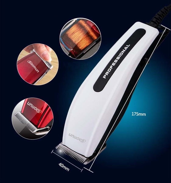 BaoRun 28W Child Hair Trimmer Hair Cut Machine High Power Safe Mute Baby Adult Infant Professional Electric Hair Clippers 220V