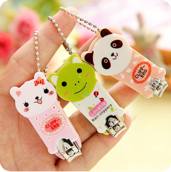 Cartoon baby nail clips cute frog safety care nail cutter animal infant nail clippers top quality