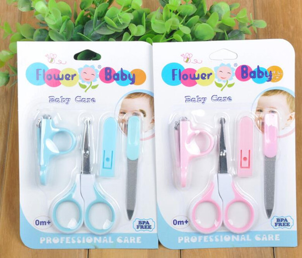 Baby Nail Scissors Set Nail Clippers Trimmer Newborn Baby Nail Clipper Safety Scissors Care Suit Baby Care Products