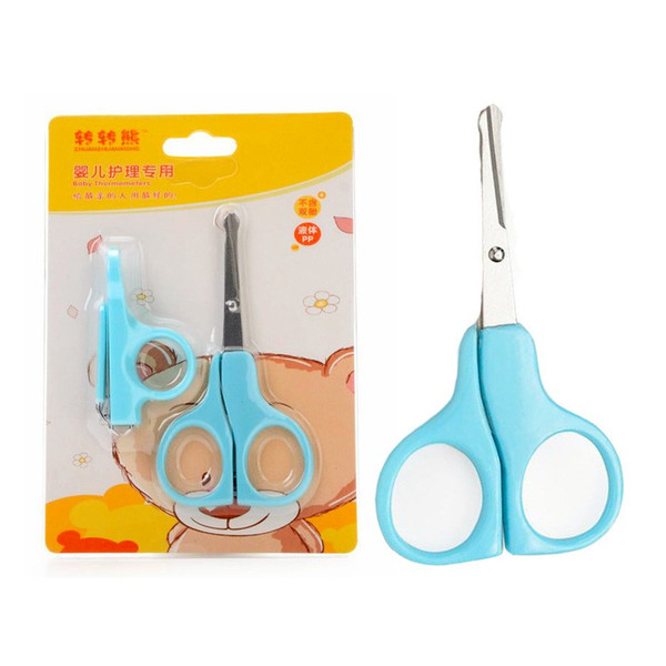 Practical Toddler Baby Nail Clippers Scissors Mini Nail Care Convenient Safe Care Baby Nail Care Tool Shell Shear Manicure Two pic/set