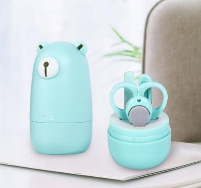 Baby Nail Scissors Gorgeous Trimmer Sets Safety Care Nail Cutter Nail Scissors Nails Suit Newborn Baby Care Cleaning Toils