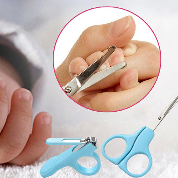 Health Practical Toddler Baby Nail Clippers Scissors Mini Nail Care Convenient Daily Care Baby Nail Care Tool Shell Shear Manicure Set