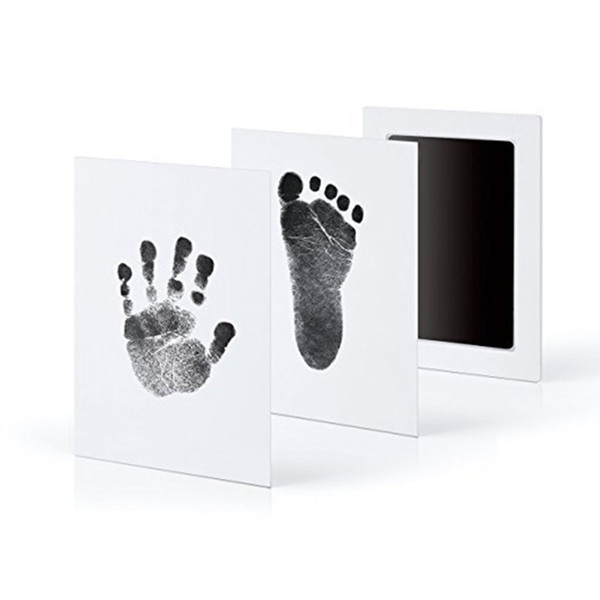2018 New Newborn Baby Handprint Footprint Photo Frame Kit Non-Toxic Clean Touch Ink Pad