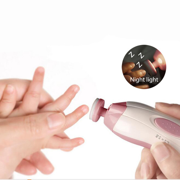 Electric Baby Nail Trimmer Baby Scissors Babies Nail Care Safe Nail Clipper Cutter For Kids Infant Newbron Trimmer Manicure