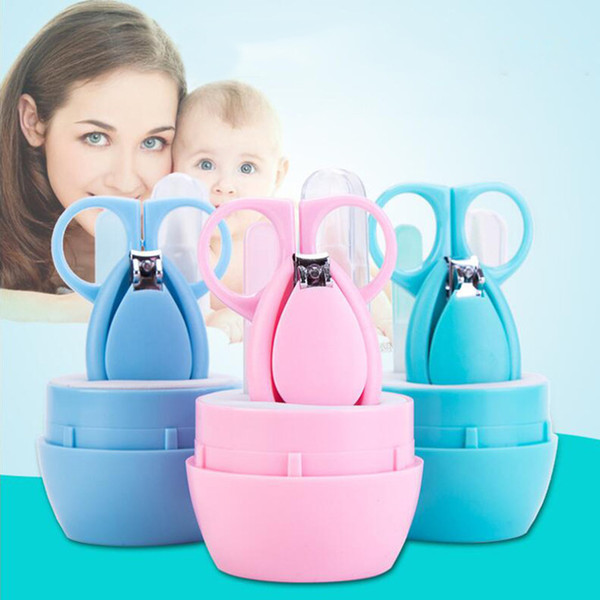 Cute Nail Clippers Trimmer Newborn Baby Nail Clipper Safety Scissors Nail Care Suit Baby Care Products
