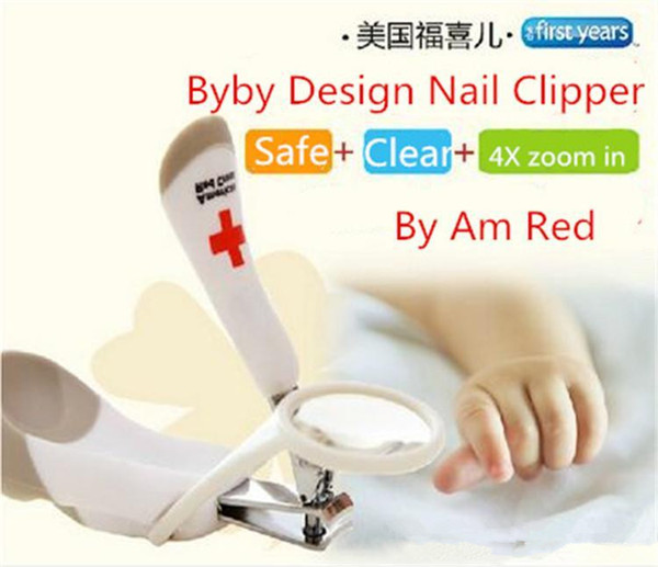 2015 Baby health care clipper The First Years baby design cutter wholesale baby nail clipper with magnifier nail clippers