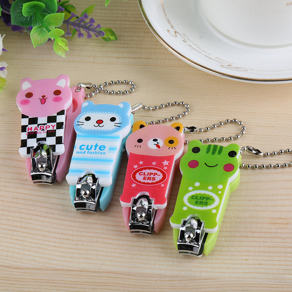 Creative cartoon animals to the nails Nail clipper Creative and pure and fresh and lovely cartoon animals safe nail scissors