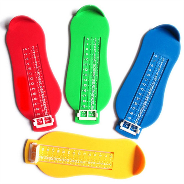 Infant Foot Measure Gauge Shoes Size Calculator Toddler Kids Foot Length Measuring Ruler Tool Shoes Fittings Gauge Device