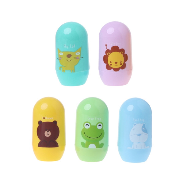 1 Set Baby Nail Clipper Cute Cartoon Storage Trimmer Children Finger Health Care-M20