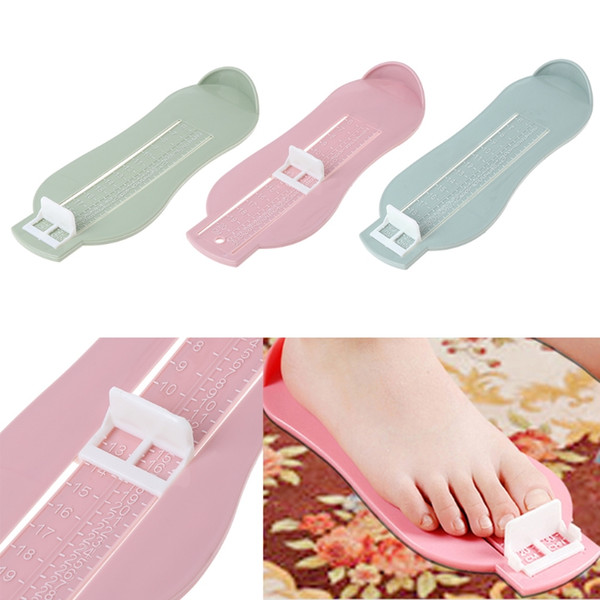 Baby foot ruler children foot length measuring device gauge shoe calculator child baby infant shoes fittings gauge Tool 0-20