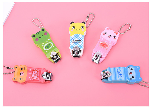Creative And Lovely Nail Clippers Female Household Manicure Kit Tools Childrens Cute Stainless Steel Nail Clippers Cartoon Kids Maternity