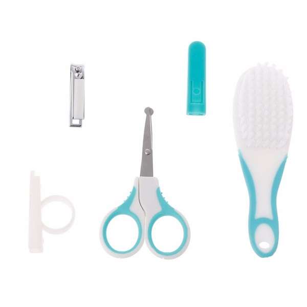 5Pcs Newborn baby nail Clippers Grooming Kit Set Professional Manicure Tool Case