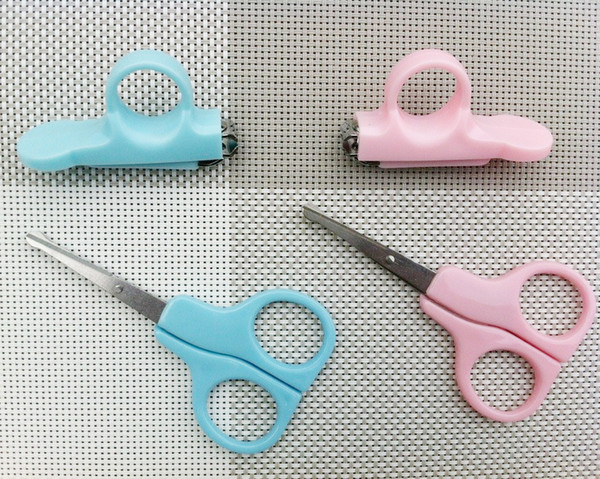 Child Baby Infant Finger Toe Nail Clipper Scissor Cutter Safety Manicure Set NA11