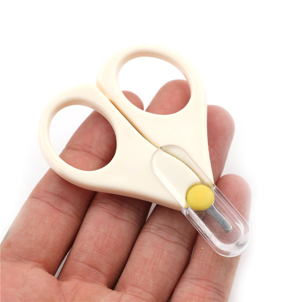 Newborn Baby Convenient Safety Stainless Steel + ABS Nail Cutter Fashion Manicure Clippers Scissors