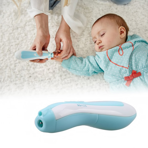 2018 BABY Automatic Electric Nail Trimmer (Pain Free) Portable 6 In 1 Safe Toddler Nails Trimmer Kit Baby Manicure Set Tools