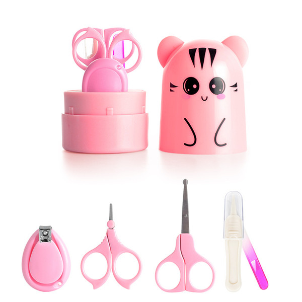 Baby barrel nail clipper baby safety nail clipper five sets of file Care Set