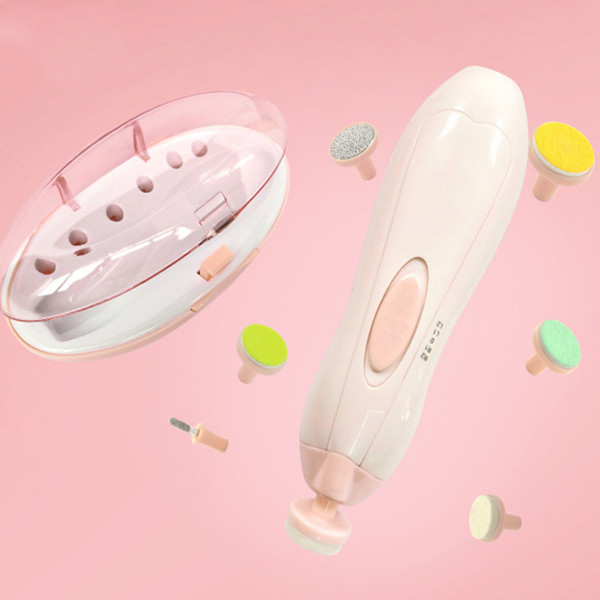 Electric Baby Nail Grinder Pen Type Kids Toenail Fingers Toes Polish Set Grinding Machine Nail Care Manicure Tools FJ88