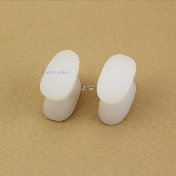 2017 Preety Soft Silicone Gel Toe Foot Bunion Pain Separator Spacer Straightener Relief 2Pcs APR17_30