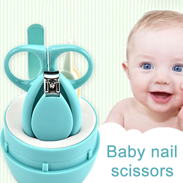Lovely Baby Nail Care Set Scissors Clipper Trimmer Convenient Nail Shell Shear Manicure Kit M09