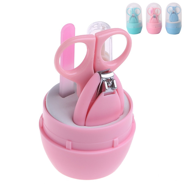 4Pcs Baby Kids Infant Finger Toe Nail Clipper Scissor Cutter Safety Manicure Set
