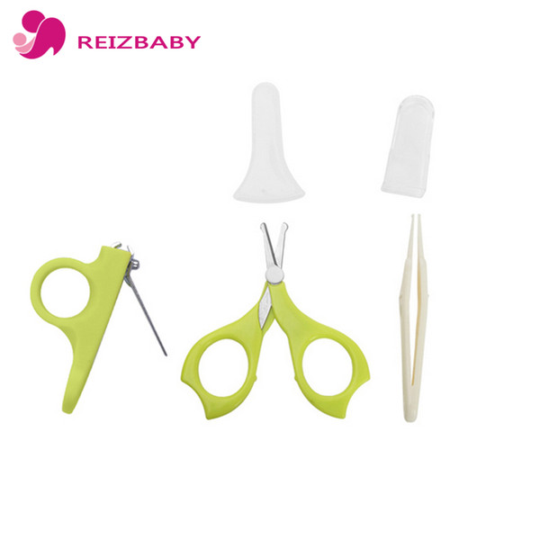 Brand High Quality 3pcs/set Baby Nail Care Set Nail Scissor Clipper Trimmer Tweezer Set Baby Nursing Cleaning Care