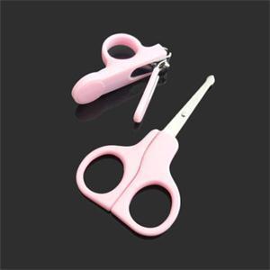 1Set Convenient Daily Baby Nail Care Set New Lovely Mini Baby Nail Care Practical Clipper Trimmer Blue Pink Color