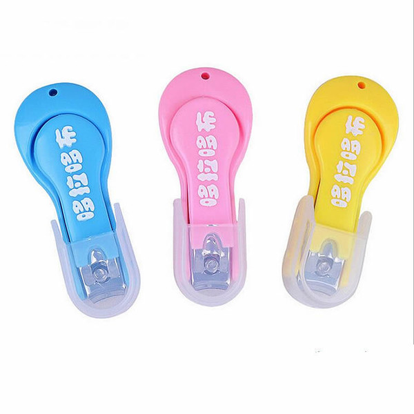 New Lovely Mini Baby Nail Care Practical Clipper Trimmer Blue Pink Convenient Daily Baby Nail Care Free shipping