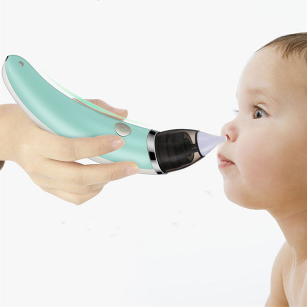 hot Baby Nasal Aspirator Electric Safe Hygienic Nose Cleaner Nose Tips And Oral Snot SuckerBaby Supplies Party Favor YSY407